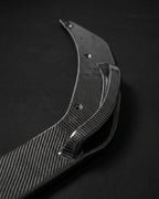 Audi R8 V10 Coupe 4S Gen 2 Carbon Fiber Custom-Style Front Bumper Lip Splitter Set 2016 - 2018