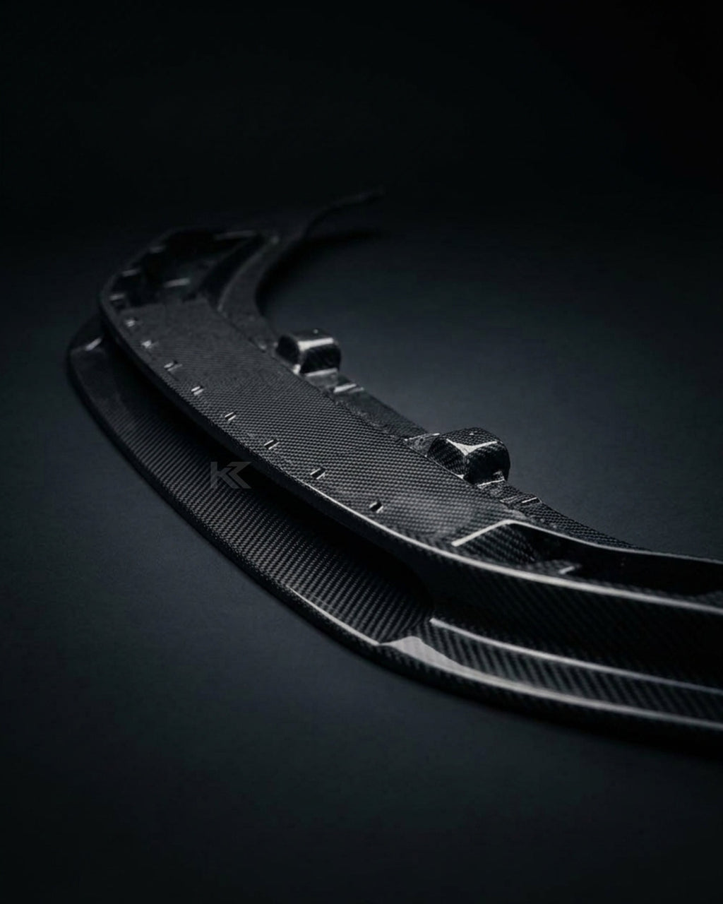 Audi R8 V10 Coupe 4S Gen 2 Dry Carbon Fiber Custom-Design Front Bumper Lip Spoiler 2016 - 2018