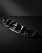 Audi A4 B8 S-Line / S4 Sedan Carbon Fiber JC Style Rear Valance Diffuser 2008 - 2012