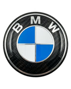BMW Roundel Emblem Covers - Full Carbon Fiber