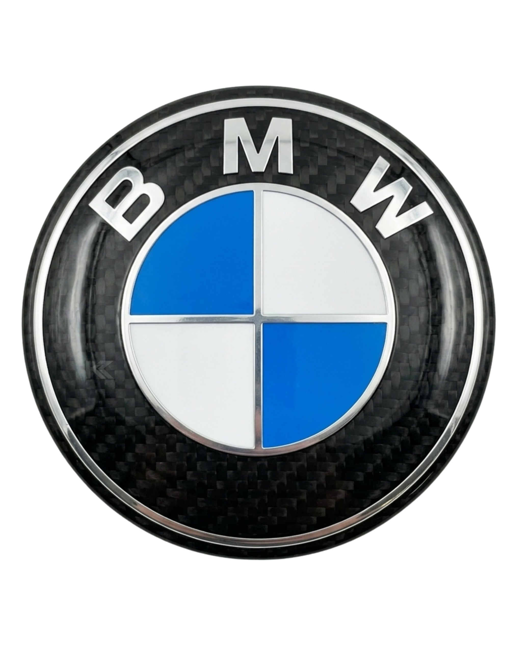 BMW Roundel Emblem Covers - Full Carbon Fiber