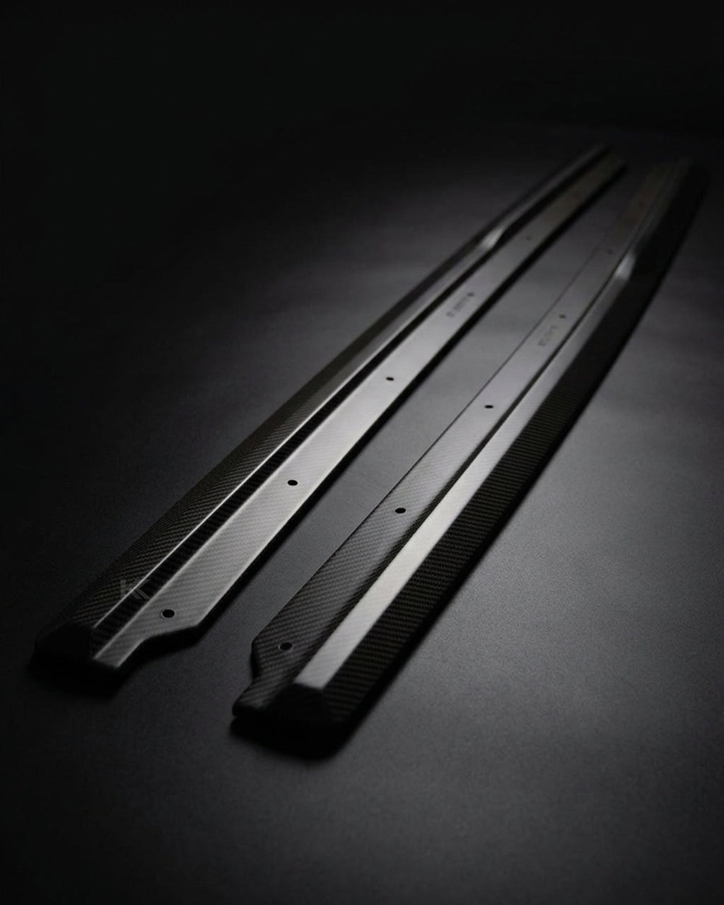 Audi R8 V10 Coupe 4S Gen 2 Carbon Fiber Side Skirts Door Extension Lip 2016 - 2019