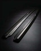 Audi R8 V10 Coupe 4S Gen 2 Carbon Fiber Side Skirts Door Extension Lip 2016 - 2019