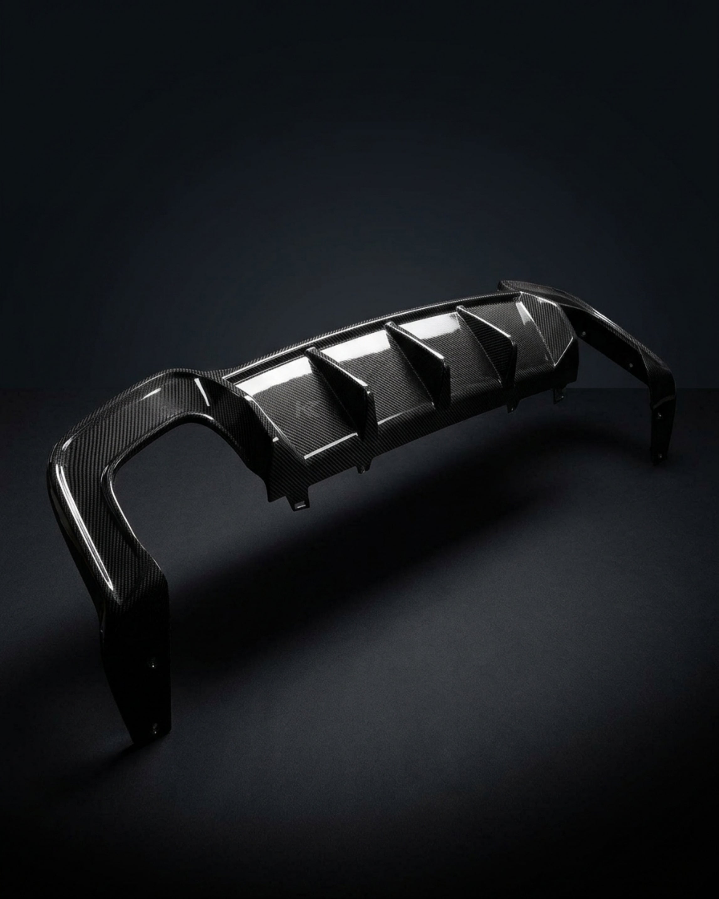 Audi A5 S-Line / S5 B9 Carbon Fiber Rear Diffuser – Prepreg Dry Carbon (2017–2019 Sportback)