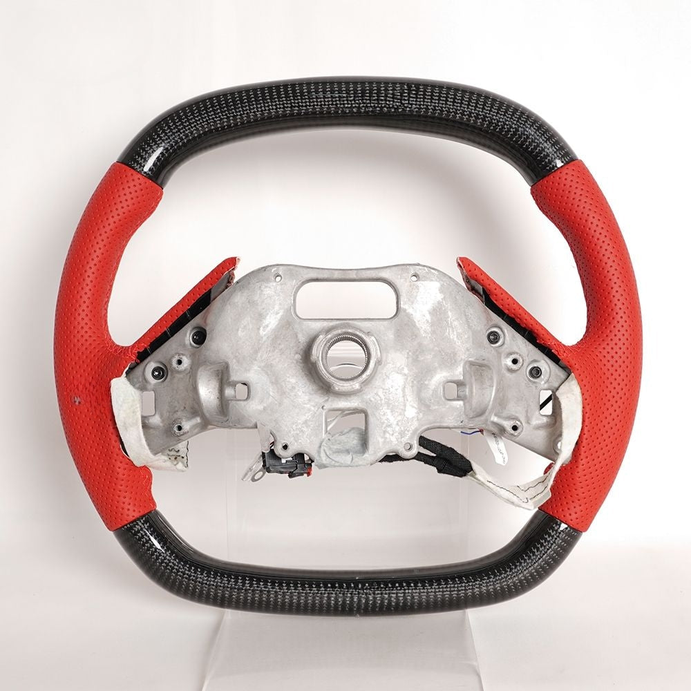 LED Heated Carbon Fiber Steering Wheel for Corvette C8 2020-2025