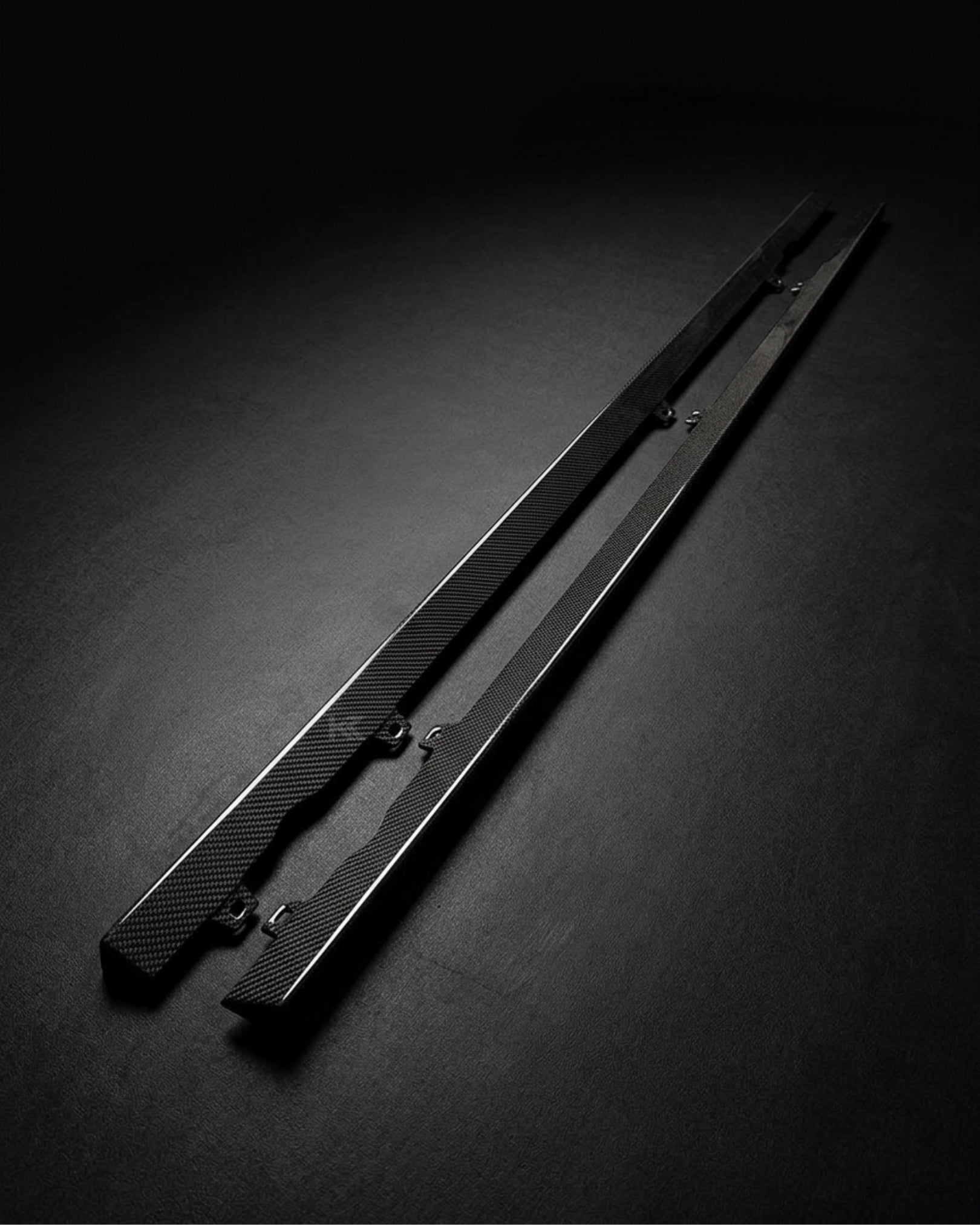 VW Golf MK7 / MK7.5 R-Line & R Carbon Fiber Side Skirt Extensions (2014–2018)