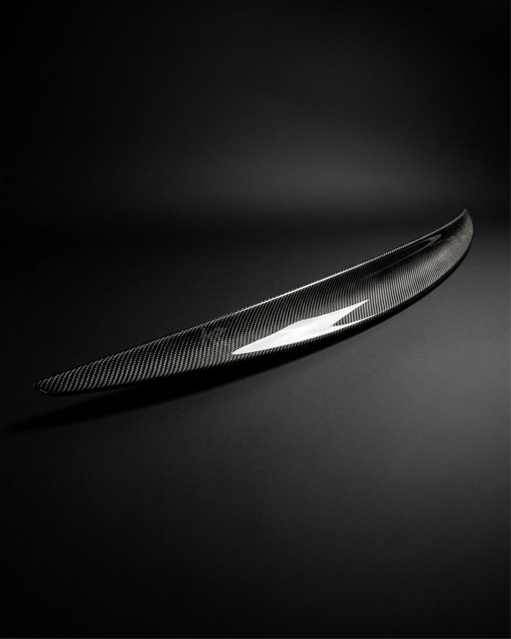 Audi A4 B9 S-Line / S4 Sedan Carbon Fiber Rear Trunk Boot Spoiler Wing Lip 2022 - 2024