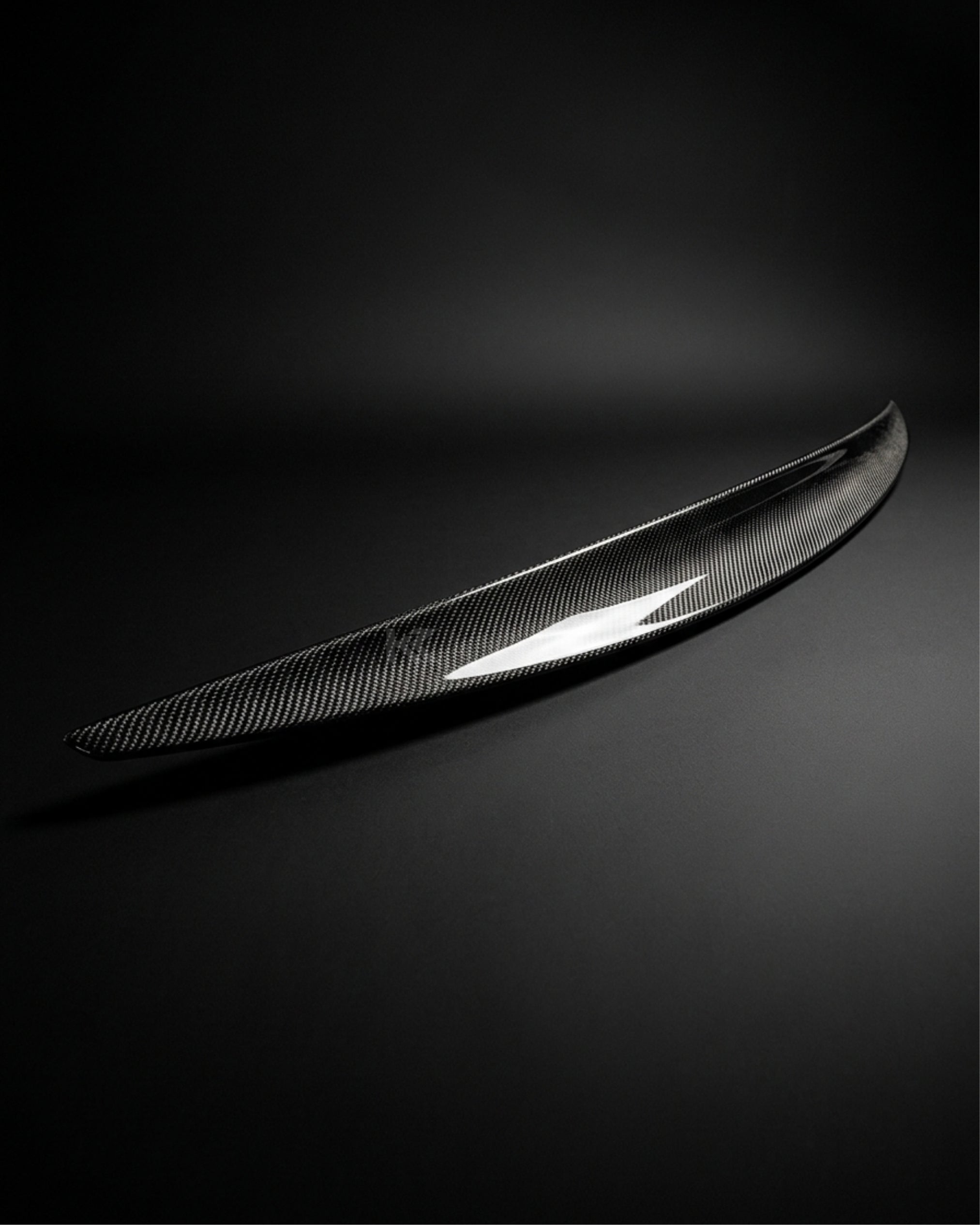 Audi A4 B9 S-Line / S4 Sedan Carbon Fiber Rear Trunk Boot Spoiler Wing Lip 2022 - 2024