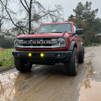 2021-2023+ Ford Bronco Stock Plastic Bumper Dual Light Mount By Gatekeeper Off-Road