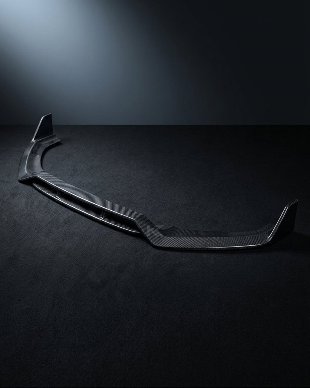 Audi A4 B9 S-Line / S4 Sedan Carbon Fiber J-Style Front Valance Lip 2017 - 2019