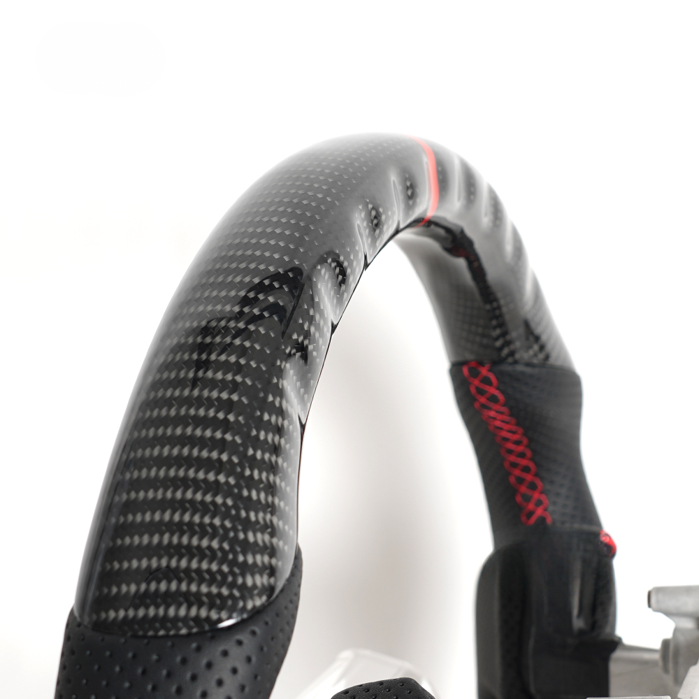 Glossy Carbon Fiber Steering Wheel for Infiniti G35 2004-2007