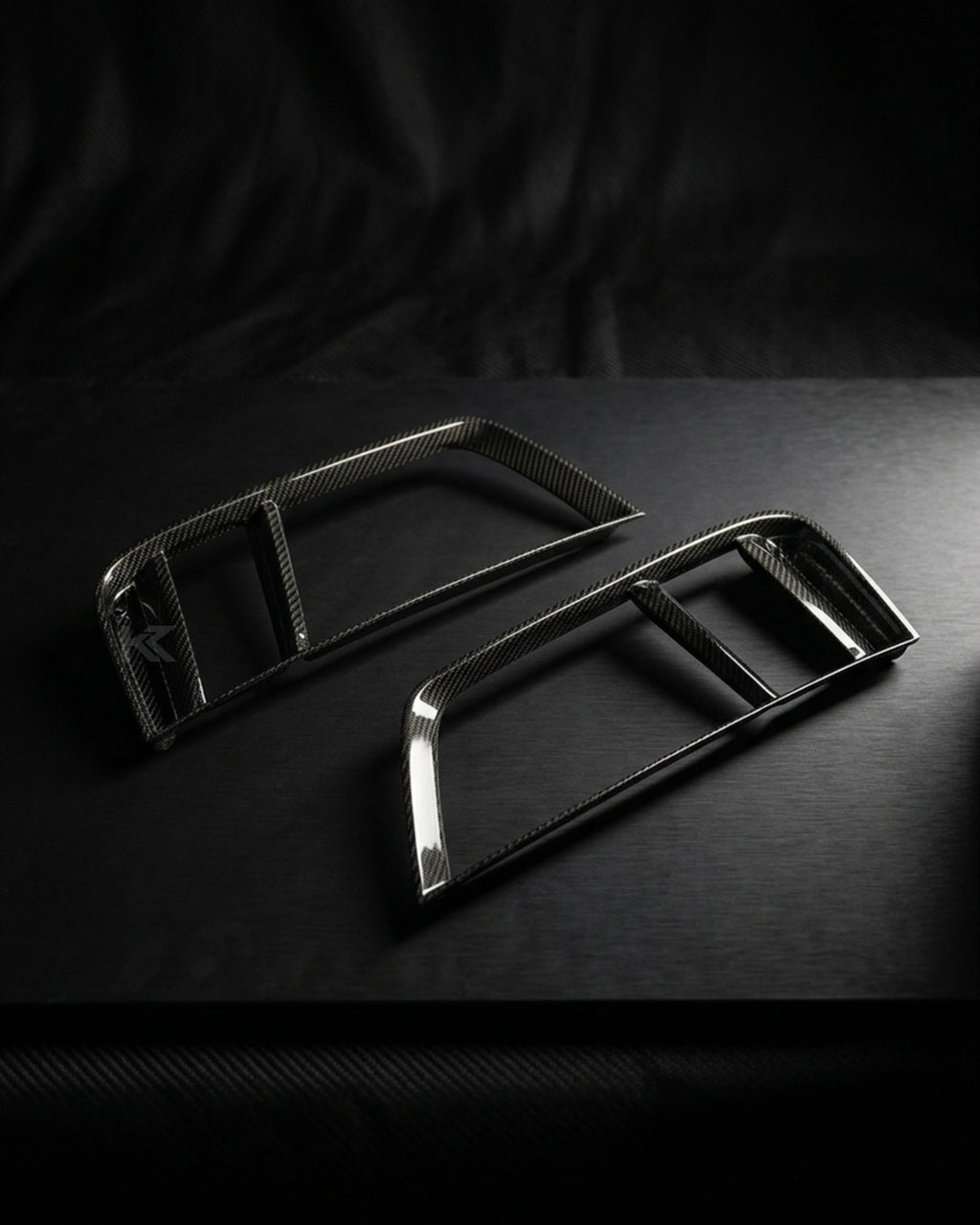 Audi R8 V10 Coupe 4S Gen 2 Carbon Fiber Rear Bumper Vent Fender Covers 2016 - 2018