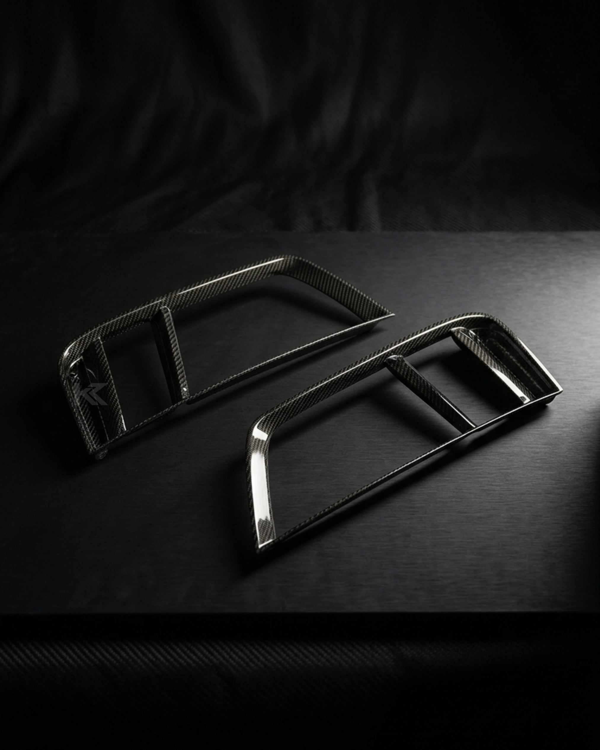 Audi R8 V10 Coupe 4S Gen 2 Carbon Fiber Rear Bumper Vent Fender Covers 2016 - 2018