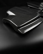 Audi R8 V10 4S Dry Carbon Fiber Engine Bay Cover Kit – 3 Piece Set (2017–2023)