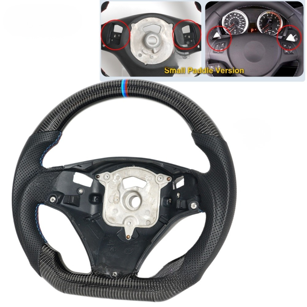Real Carbon Fiber Steering Wheel for BMW E90 E92 E93 M3 328i 335i 135i 2007-2013