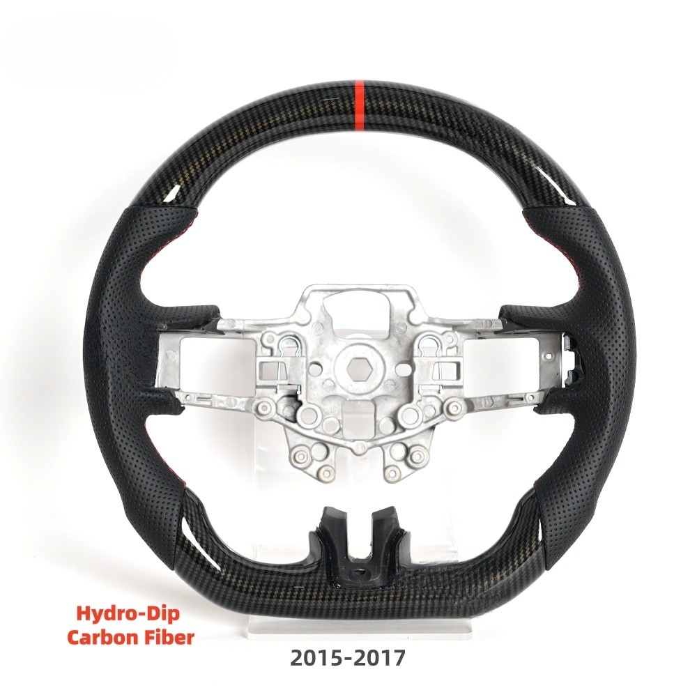 Hydro-Dip Carbon Steering Wheel for Ford Mustang 2015-2023