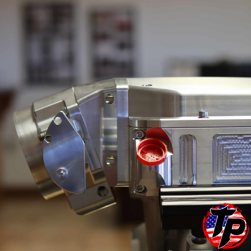 Tick 1500hp Ultra Low Profile Billet Air-to-Water Intercooler for Holley Ram Intakes By Tick Performance