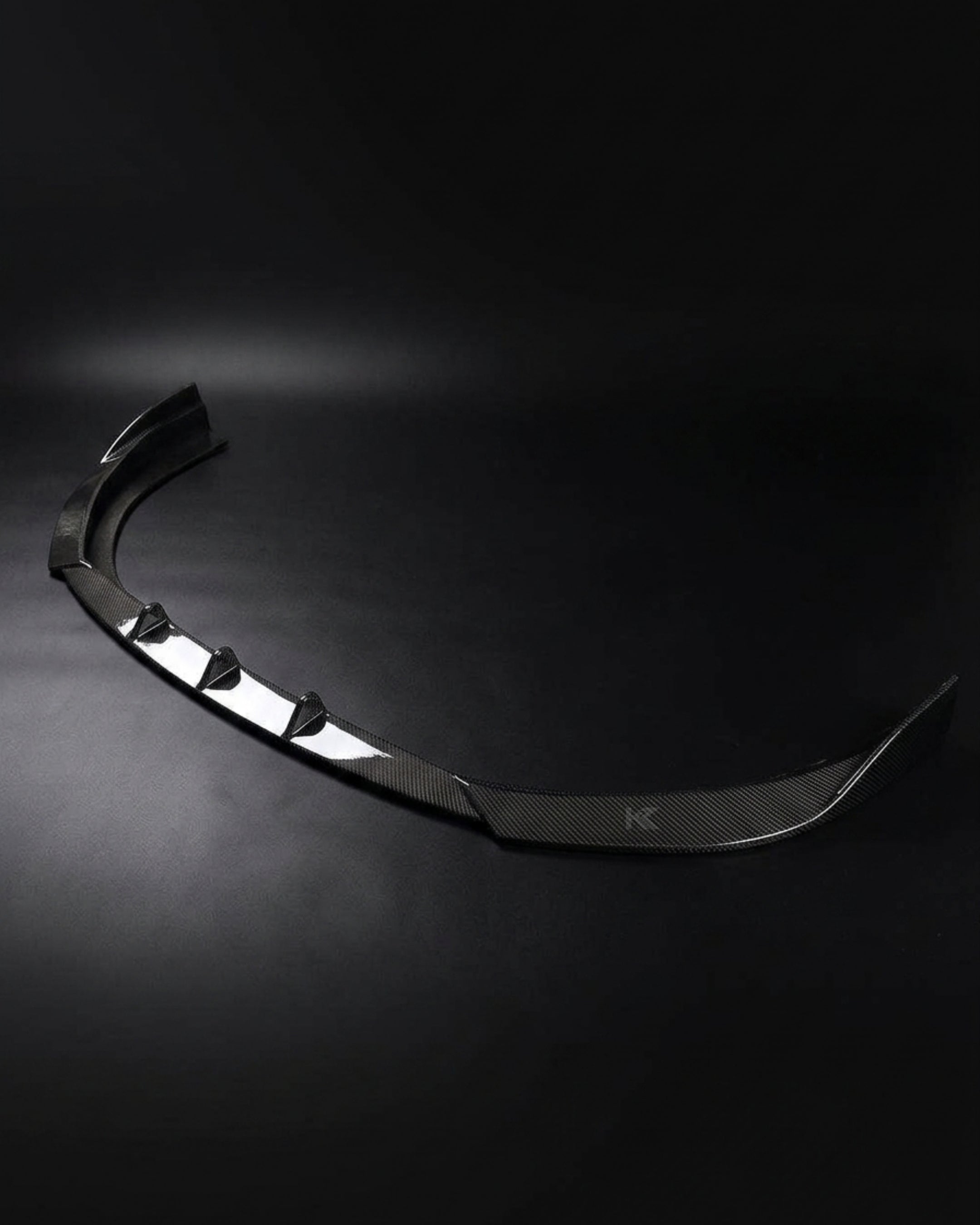 Carbon Fiber Front Bumper Lip for Audi A3 S3 8V Hatchback 2014-2016