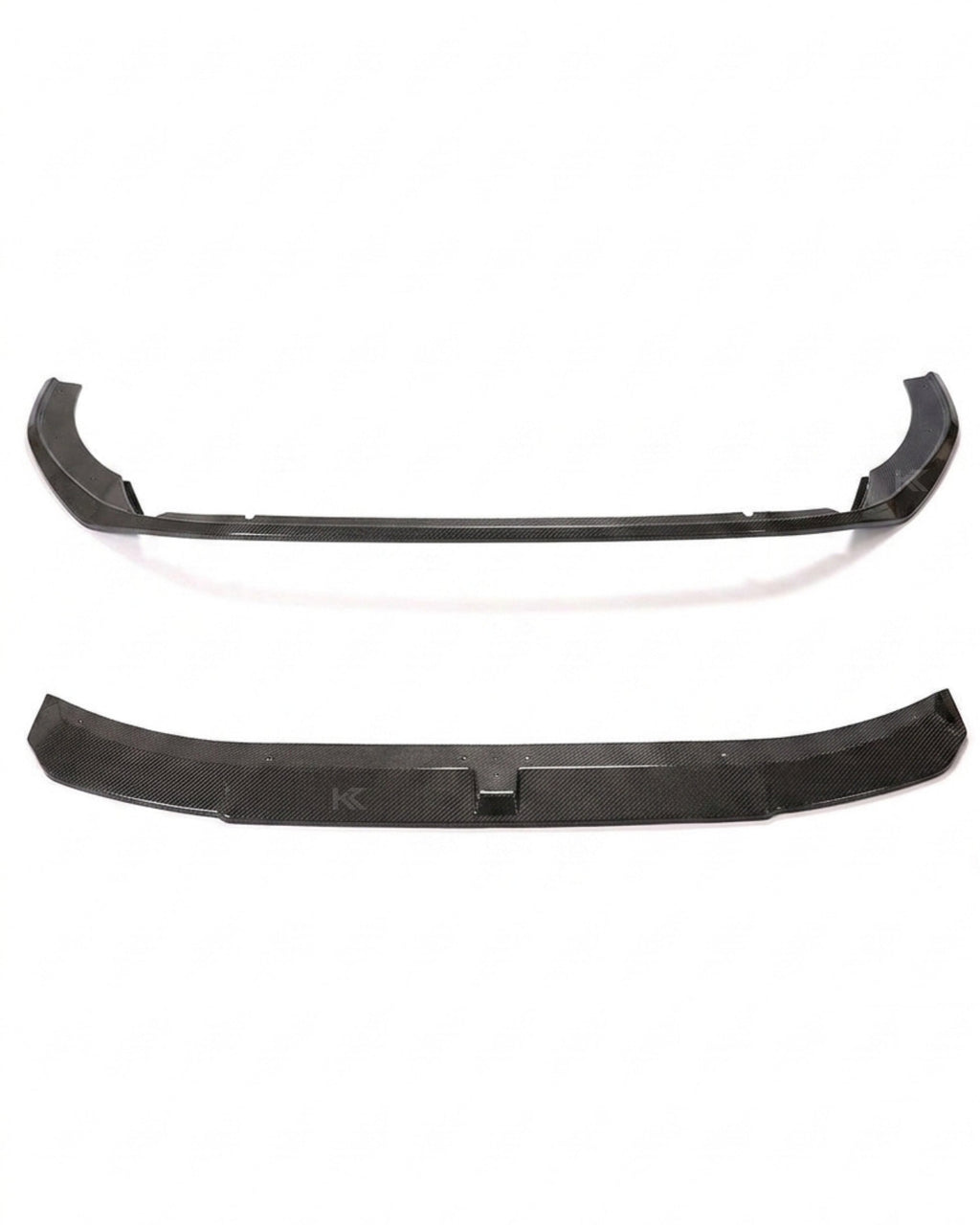 Audi A4 B9 S-Line / S4 B9 Sedan (2020-2021) Carbon Fiber Front Lip – 2PC Facelift Bumper Splitter