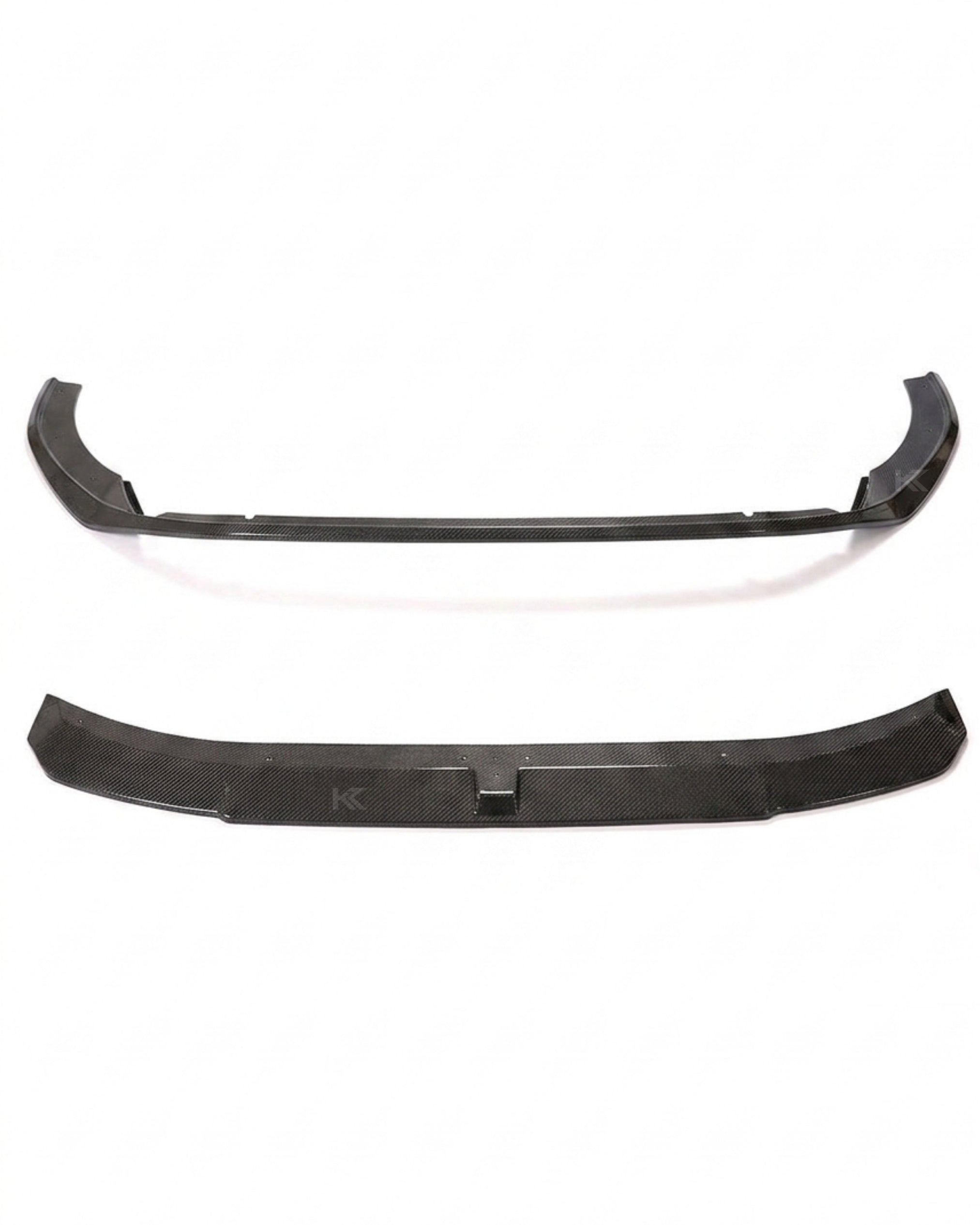 Audi A4 B9 S-Line / S4 B9 Sedan (2020-2021) Carbon Fiber Front Lip – 2PC Facelift Bumper Splitter
