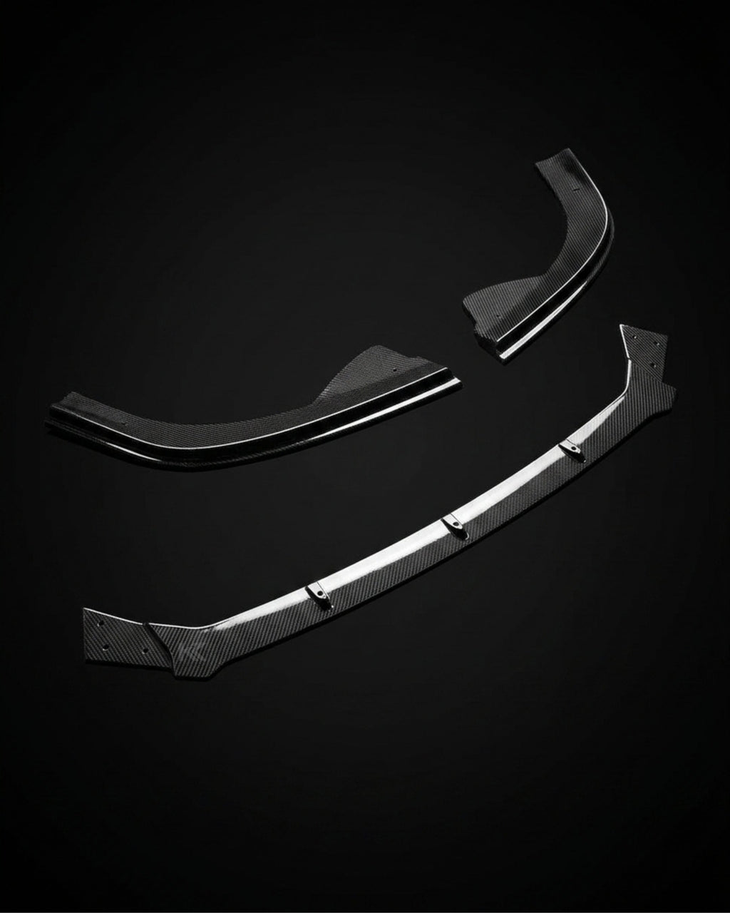 VW Jetta GLI Carbon Fiber Front Splitters – Sedan (2013–2015)