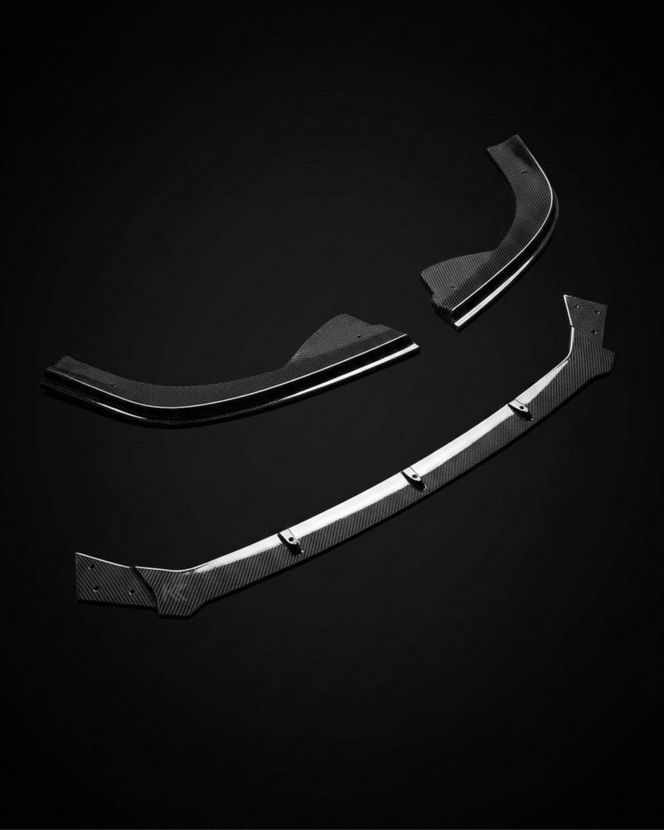 VW Jetta GLI Carbon Fiber Front Splitters – Sedan (2013–2015)