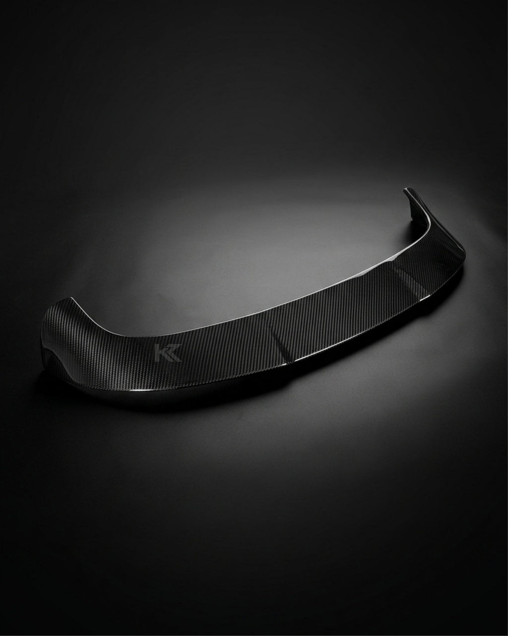 Audi RS4 B9 Dry Carbon Fiber Gloss Black Rear Window Wing Spoiler 3K Twill 2017 - 2024