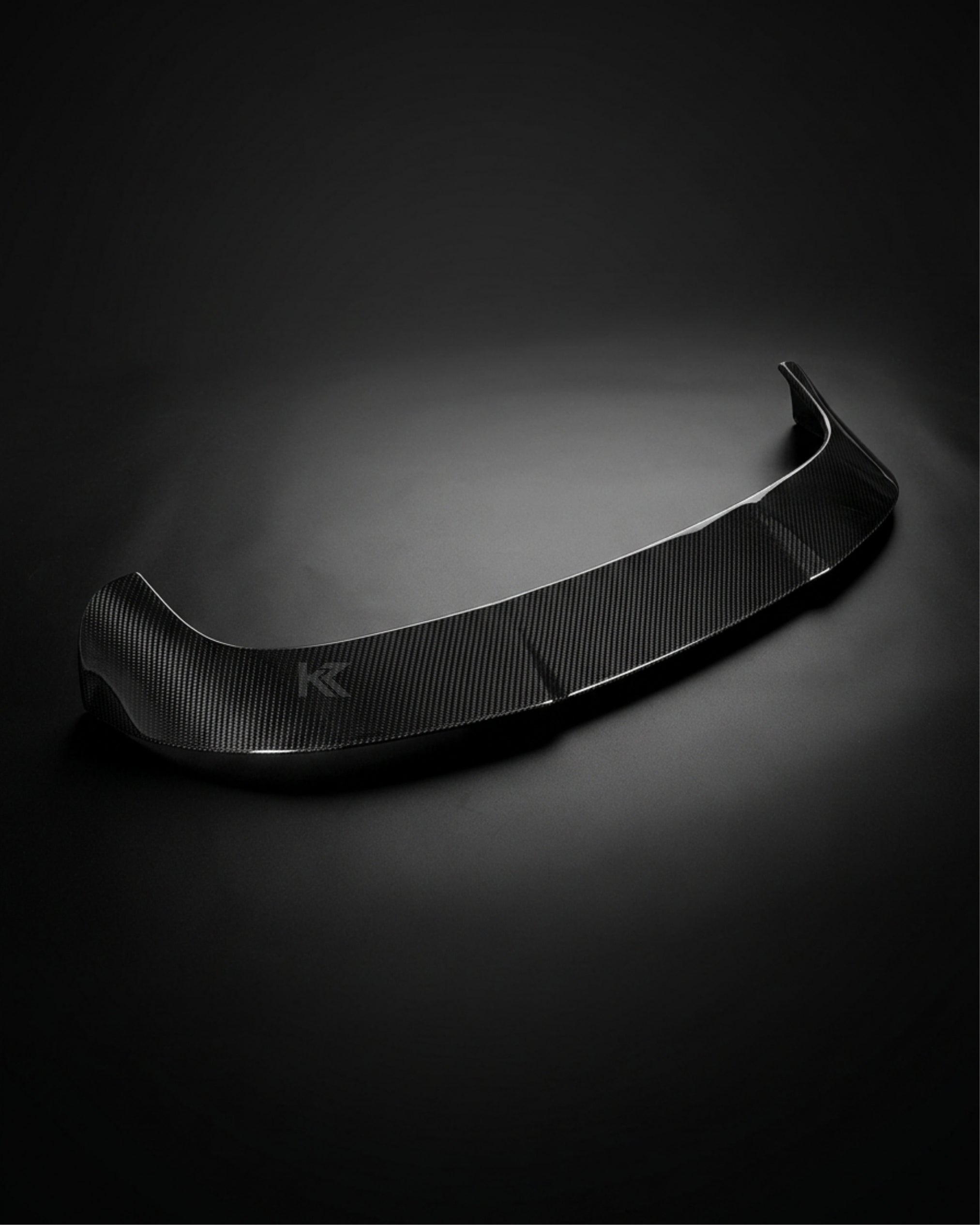 Audi RS4 B9 Dry Carbon Fiber Gloss Black Rear Window Wing Spoiler 3K Twill 2017 - 2024