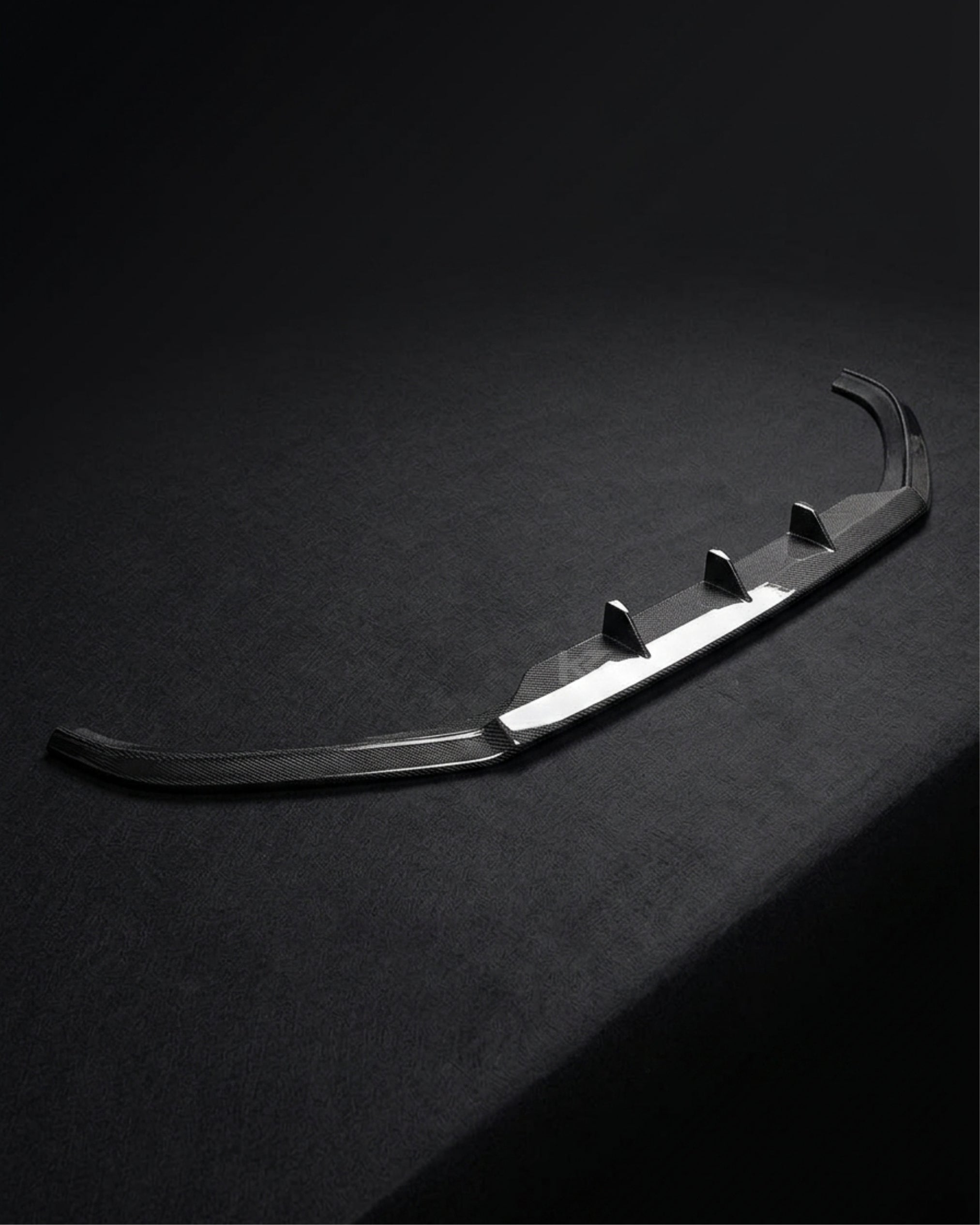 Audi S5 8T Facelift Carbon Fiber Front Bumper Lip 2012 - 2016