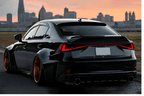 Lexus IS 300h Modern Tail Light Upgrade (RGB Color Changing) LED Tail Lights (2014-2020)
