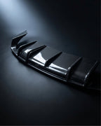 Audi S3 8V Sedan Carbon Fiber RS Style Rear Bumper Diffuser 2015 - 2016