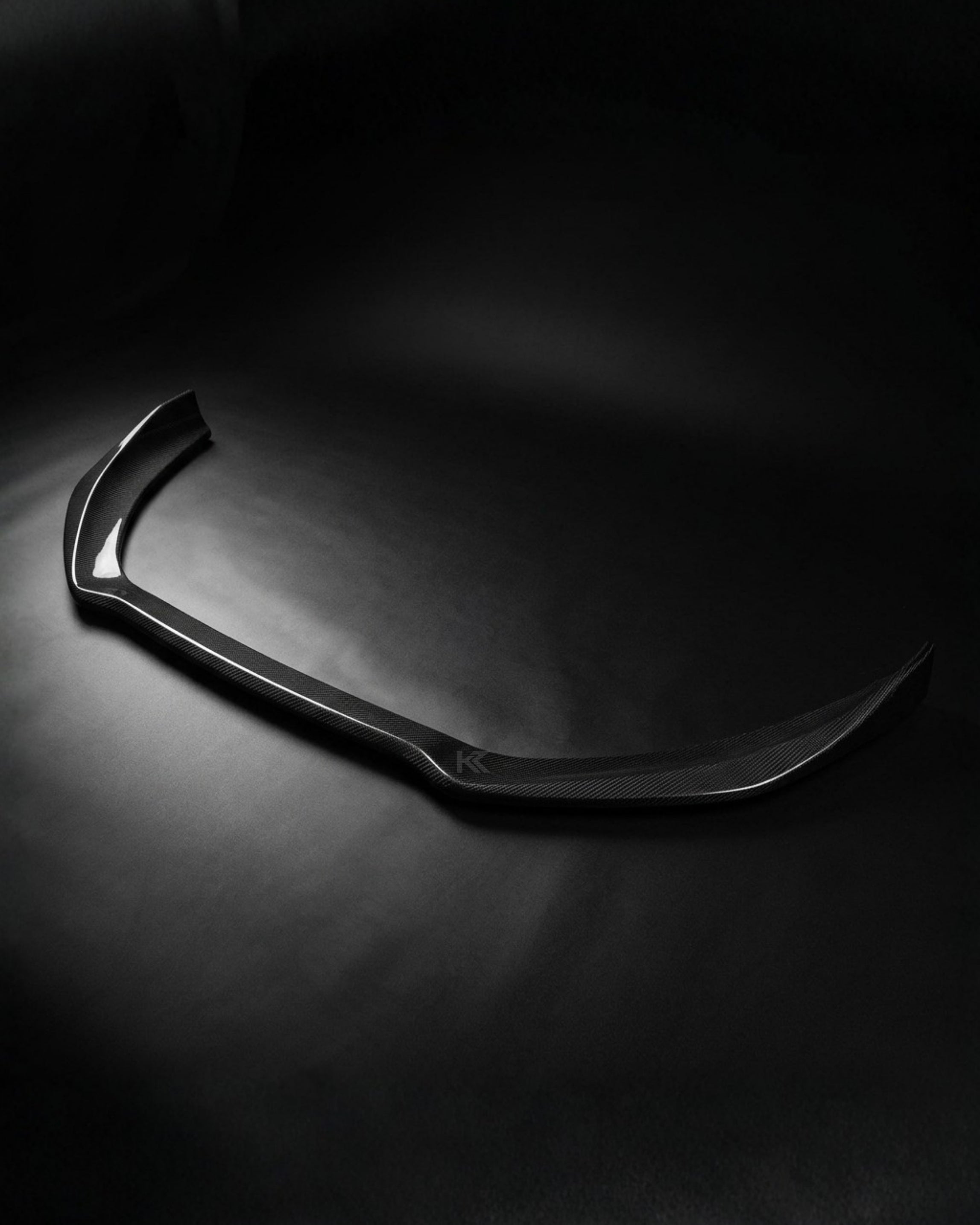Audi A5 Quattro B8.5 Carbon Fiber Front Lip – Gloss Black Splitter (2013–2016 Coupe)