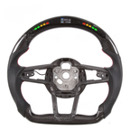 Audi R8 TT TTS LED RPM Carbon Fiber Steering Wheel 2018-2021