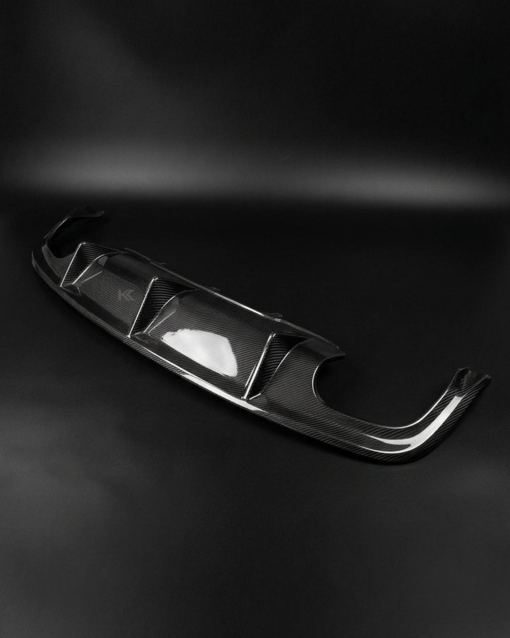Audi A5 8T / S5 Sportback Coupe Quattro Carbon Fiber Rear Bumper Diffuser Lip 2007 - 2017