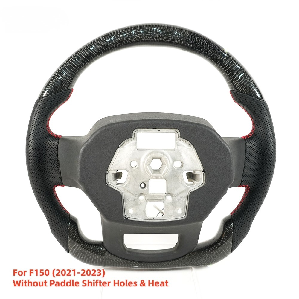 Carbon Fiber LED Steering Wheel for Ford F-150 Raptor 2021-2023