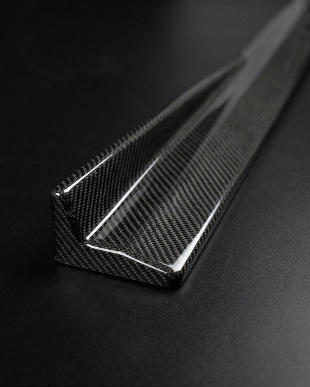 Audi TT 8J MK2 Carbon Fiber Side Skirt Extensions – Coupe (2008–2011)