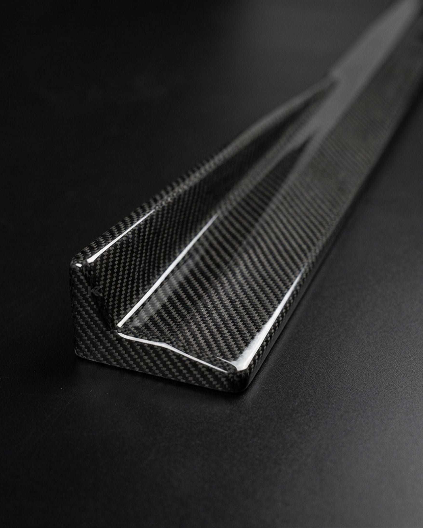 Audi TT 8J MK2 Carbon Fiber Side Skirt Extensions – Coupe (2008–2011)