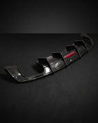Audi A5 / S5 8T Facelift Carbon Fiber Rear Bumper Diffuser 2017 - 2019