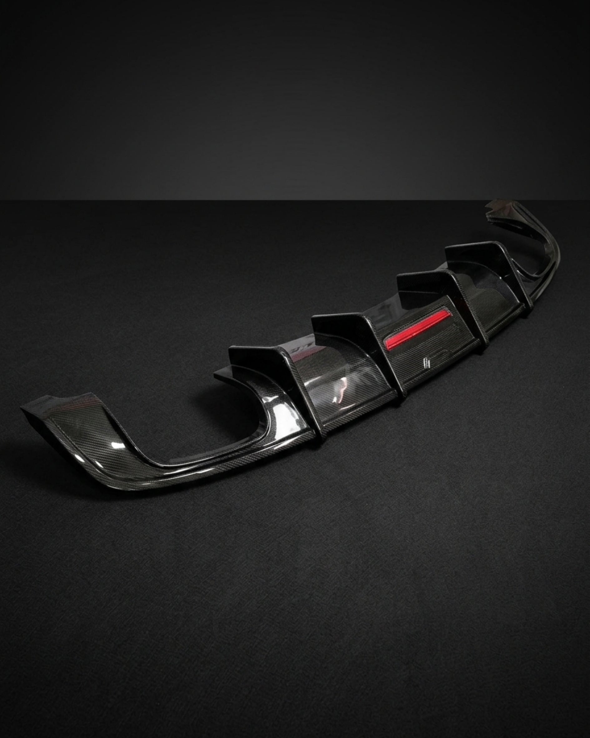 Audi A5 / S5 8T Facelift Carbon Fiber Rear Bumper Diffuser 2017 - 2019