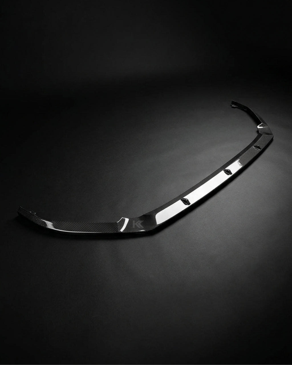 VW Golf MK7.5 R / R-Line Carbon Fiber Front Lip – A-Style Splitter (2018–2019)