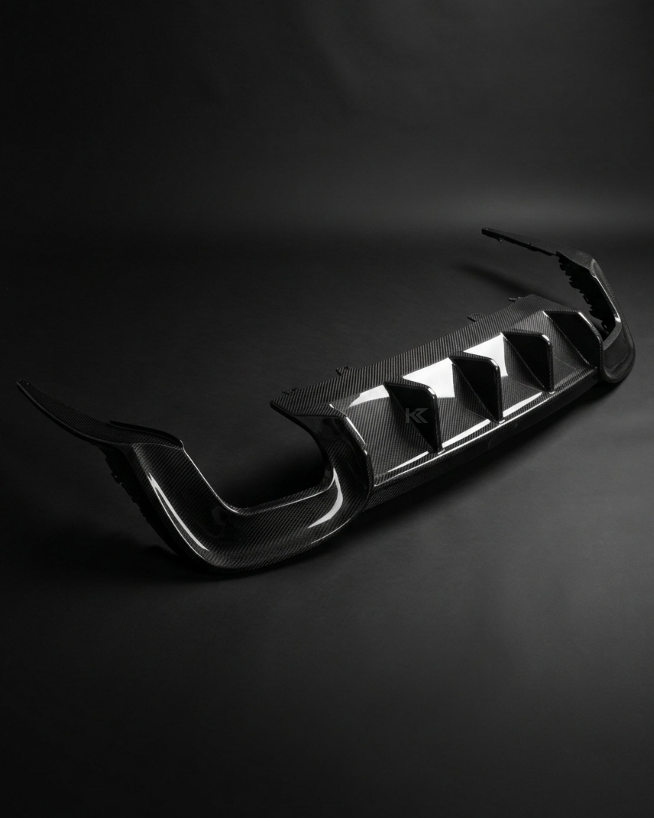 Audi A4 S-Line / S4 B9 Rear Diffuser – Prepreg Dry Carbon Fiber (2020–2021)