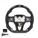 Carbon Fiber LED Steering Wheel for Dodge Charger/Challenger/Durango 2015-2025