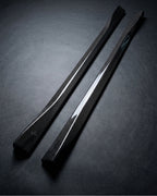 Carbon Fiber Side Skirt Extensions for VW Transporter T6 / Multivan / Caravelle (2015–2020)