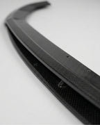 VW Transporter T6 Carbon Fiber Front Lip Extension – Gloss Black (2015–2020)