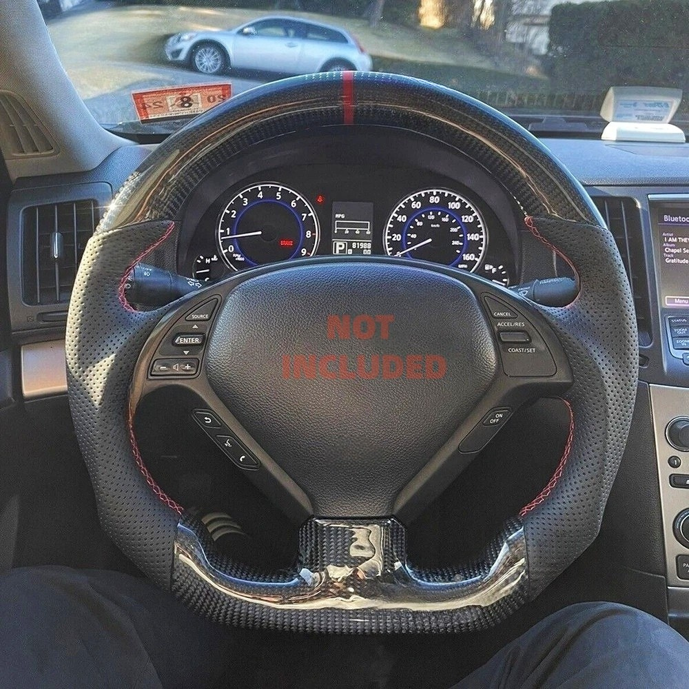 Carbon Fiber Steering Wheel for Infiniti G37 2009-2013