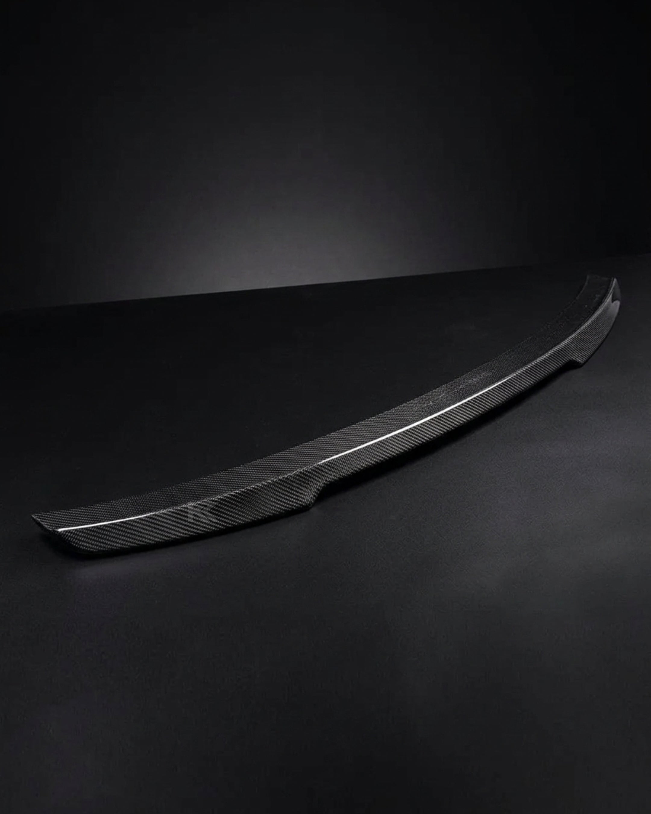 Audi A5 S-Line / S5 B8.5 Facelift Sedan Carbon Fiber Gloss Black Rear Trunk Boot Spoiler Wing 2012 - 2016