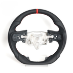 Full Leather Steering Wheel for GMC Sierra 1500 AT4, Denali, 2500HD & 3500HD 2019–2025 with Paddle Shifter Cutouts