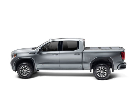 UnderCover 18-23 Chevy/GMC Silverado/Sierra 78in Fusion Bed Cover - Satin Steel Metallic