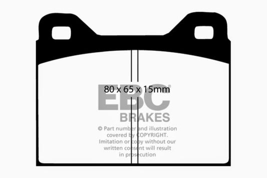 EBC 18-21 Mitsubishi Outlander Ultimax Rear Brake Pads