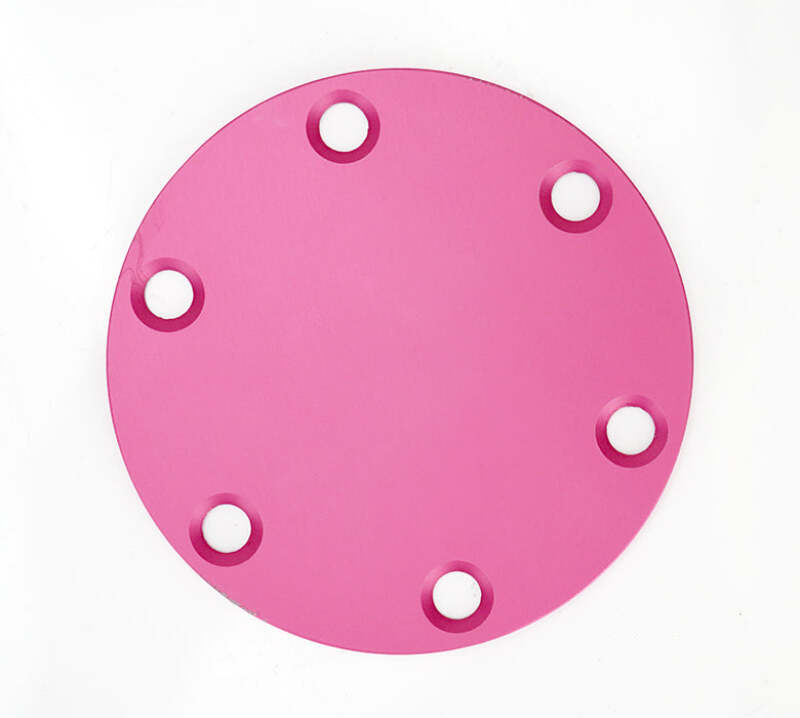 NRG Horn Delete Plate Laser Logo - Pink